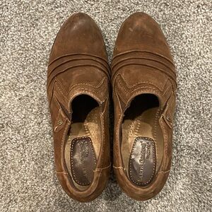 Earth Origins Men's Tan Leather Loafers